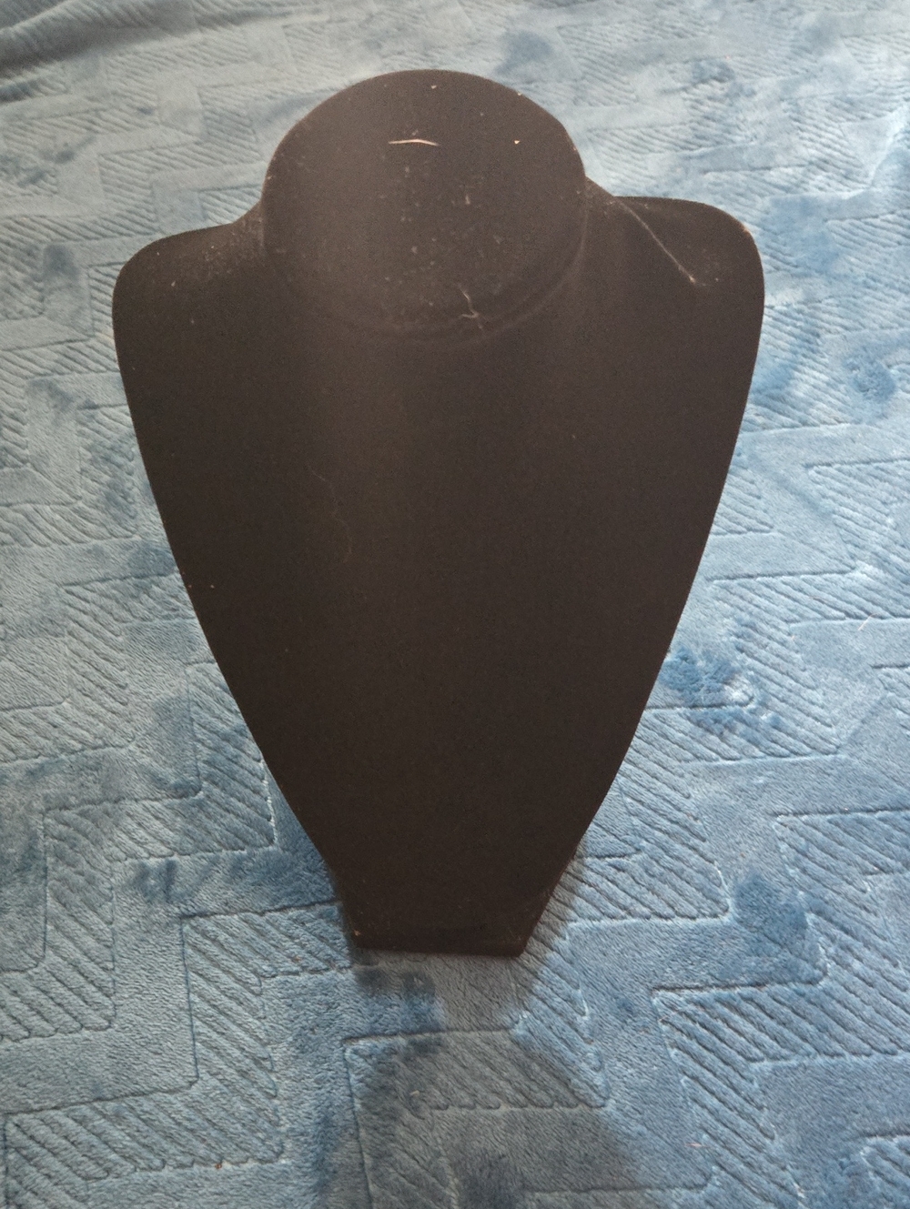 5/$20 Black Velvet Necklace Display Bust - Women Jewelry Display